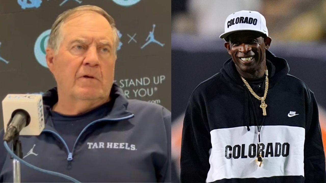 Bill Belichick and Deion Sanders