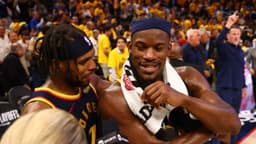 Buddy Hield and Jimmy Butler