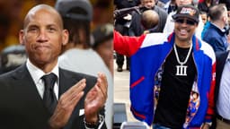 Reggie Miller (L), Allen Iverson (R)