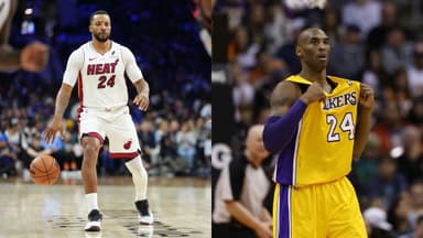 Norman Powell(L) and Kobe Bryant(R)