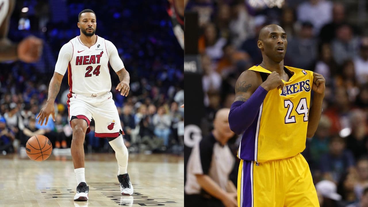 Norman Powell(L) and Kobe Bryant(R)