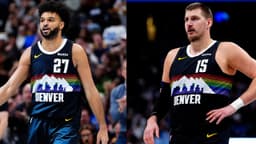 Jamal Murray (L), Nikola Jokic (R)