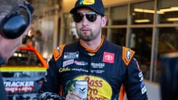 Oct 31, 2025; Avondale, Arizona, USA; NASCAR Cup Series driver Chase Briscoe (19) during practice for the NASCAR Championship race at Phoenix Raceway