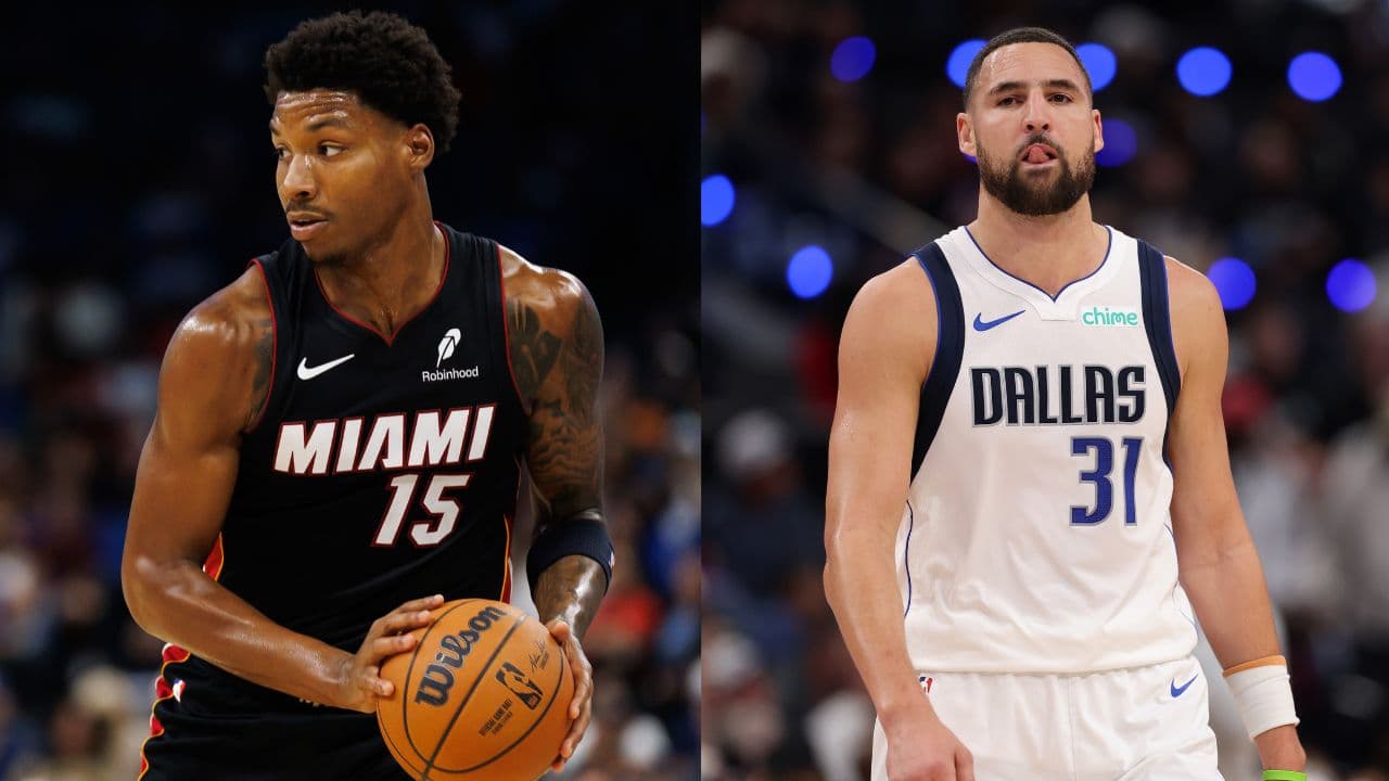 Myron Gardner (L), Klay Thompson (R)