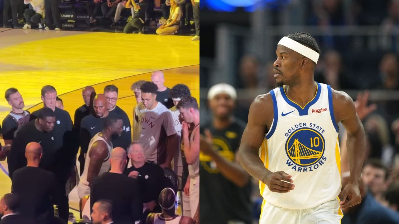 Draymond Green and Steve Kerr, Jimmy Butler