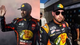 Martin Truex Jr. (L) and Chase Briscoe (R)
