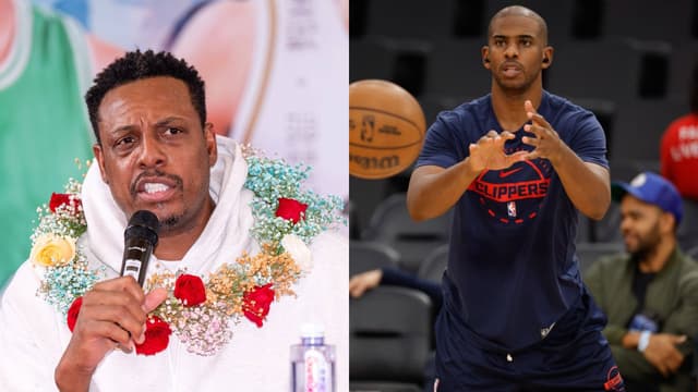 Paul Pierce (L), Chris Paul (R)