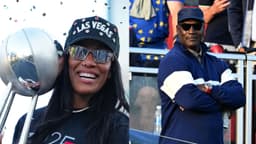 A'ja Wilson (L), Michael Jordan (R)