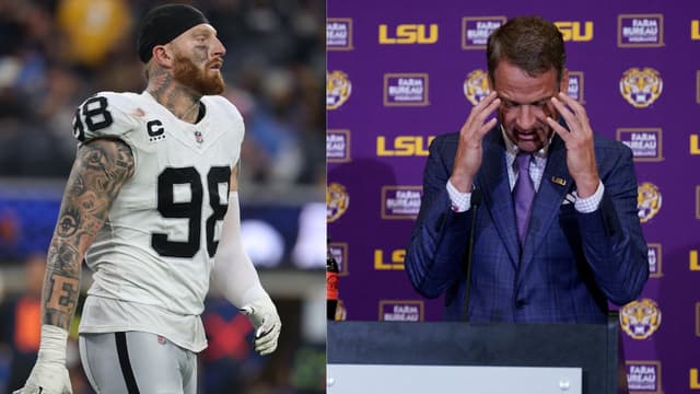 Maxx Crosby and Lane Kiffin