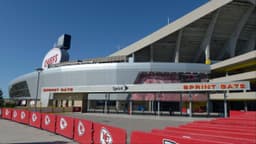 General view of the Arrowhead Stadium exterior before the NFL game between the Houston Texans and the Kansas City Chiefs.