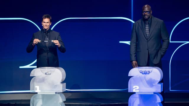 Tom Brady and Shaquille O'Neal