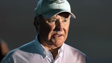 Nov 1, 2025; Avondale, Arizona, USA; NASCAR team owner Richard Childress during the Xfinity Series Championship race at Phoenix Raceway.