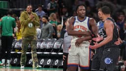 (L) Paul Pierce (R) Desmond Bane and OG Anunoby