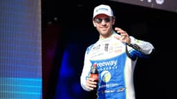 Aug 31, 2025; Darlington, South Carolina, USA; NASCAR Cup Series driver Daniel Suarez (99) during the Cookouts Southern 500 at Darlington Raceway.