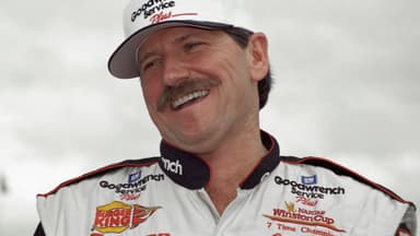 Nov 7, 1999; Avondale, AZ, USA; Dale Earnhardt Sr. of the Goodwrench Chevrolet car gets ready for the Checker Auto Parts/Dura Lube 500 at Phoenix International Raceway.