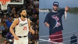 Ben Simmons (L) and Ben Simmons Fishing (R)