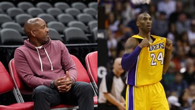 Michael Redd(L) and Kobe Bryant(R)