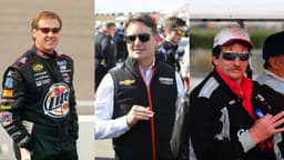Rusty Wallace (L), Jeff Gordon (C), and Dale Earnhardt Sr. (R)