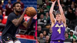 Bronny James (L), Dalton Knecht (R)