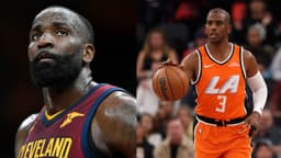 Kendrick Perkins (L), Chris Paul (R)