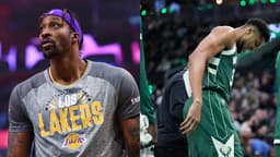 Dwight Howard (L) and Giannis Antetokounmpo (R)