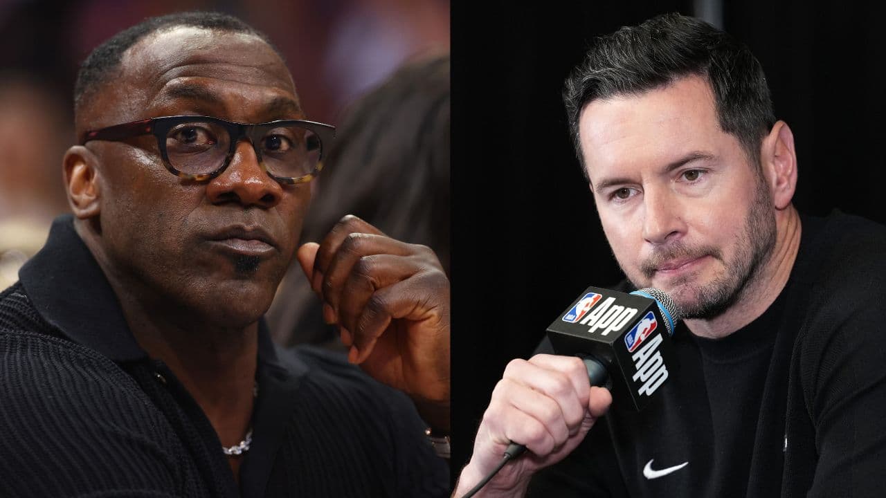 Shannon Sharpe (L), JJ Redick (R)