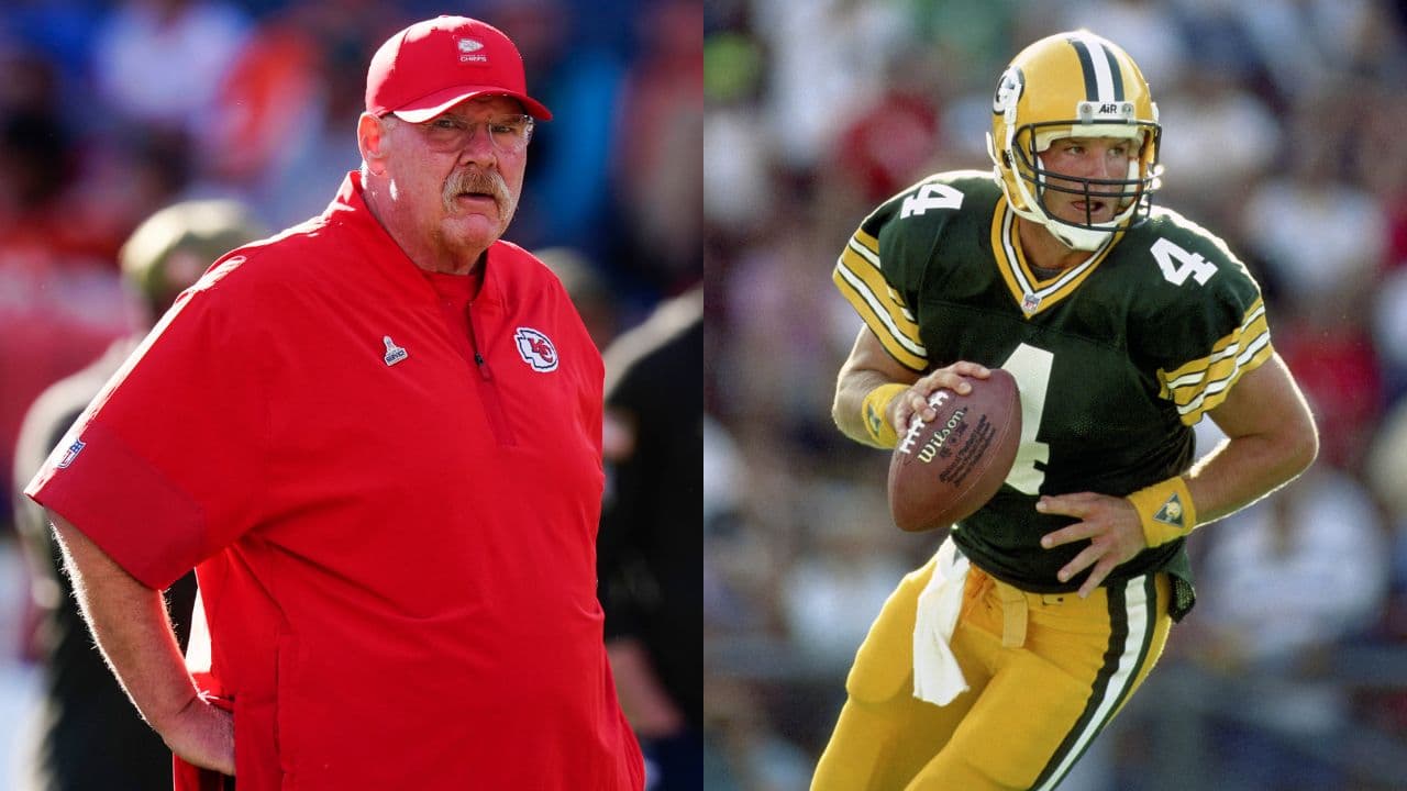 Andy Reid, Brett Favre