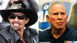 Richard Petty (L) and David Pearson (R)