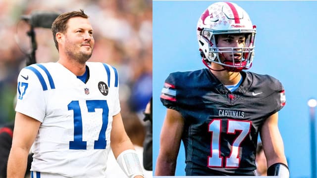 Philip Rivers and Gunner Rivers