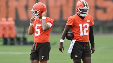 Dillon Gabriel and Shedeur Sanders