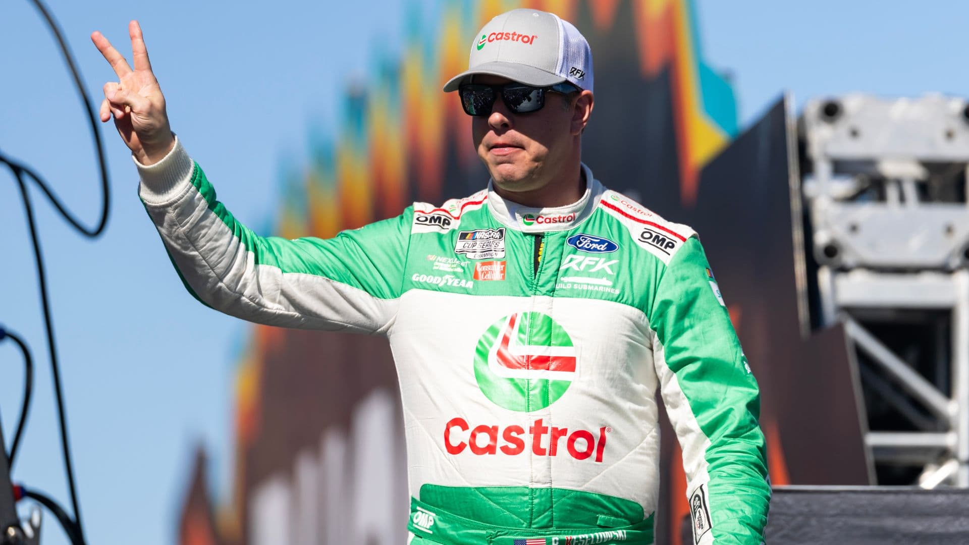 Nov 2, 2025; Avondale, Arizona, USA; NASCAR Cup Series driver Brad Keselowski (6) during the NASCAR Championship race at Phoenix Raceway