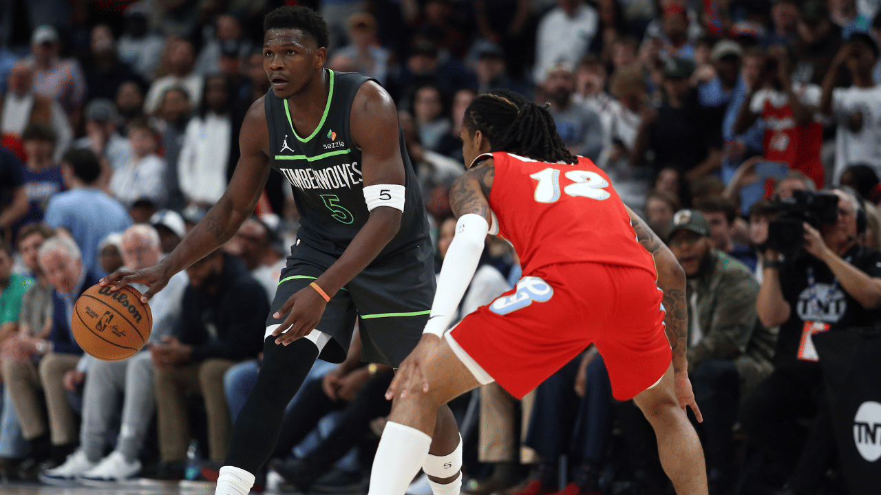 Anthony Edwards and Ja Morant