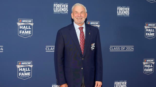 Jan 19, 2024; Charlotte, NC, USA; Dale Jarrett during the red carpet at Charlotte Convention Center Crown Ballroom.