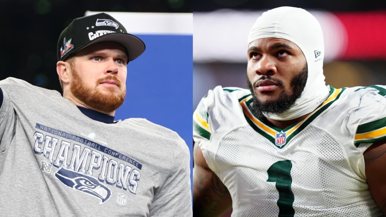 Seahawks QB Sam Darnold, Micah Parsons