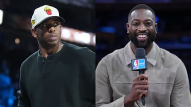 Chris Paul(L) and Dwyane Wade(R)