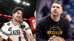 Deni Avdija (L), Luka Doncic (R)