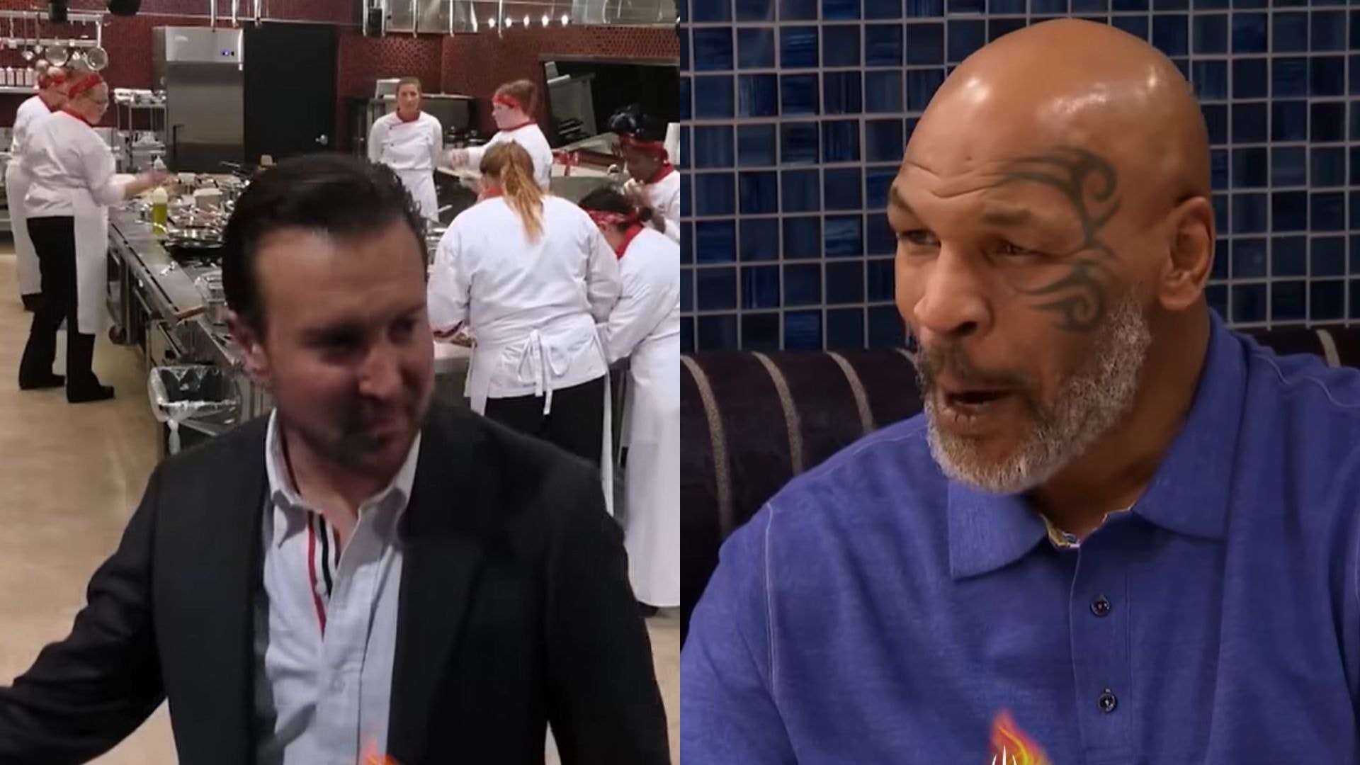 WATCH: When NASCAR Star Kurt Busch Appeared on Gordon Ramsay’s Hell’s Kitchen Alongside Mike Tyson