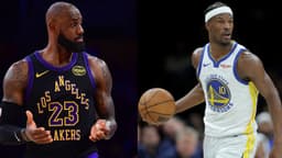 LeBron James (L), Jimmy Butler (R)