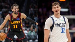 Trae Young (L), Cooper Flagg (R)