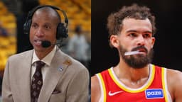 Reggie Miller (L), Trae Young (R)