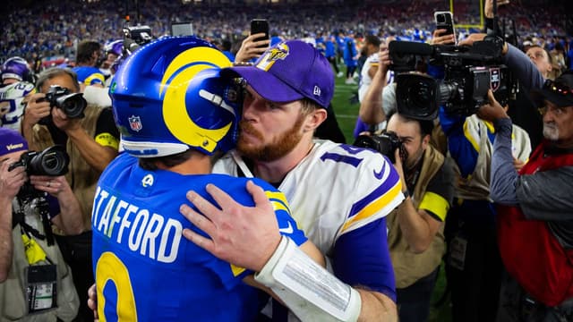 Matthew Stafford and Sam Darnold