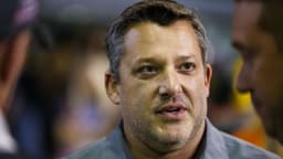Nov 17, 2017; Homestead, FL, USA; NASCAR Cup Series team owner Tony Stewart during qualifying for the Ford EcoBoost 400 at Homestead-Miami Speedway