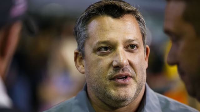 Nov 17, 2017; Homestead, FL, USA; NASCAR Cup Series team owner Tony Stewart during qualifying for the Ford EcoBoost 400 at Homestead-Miami Speedway