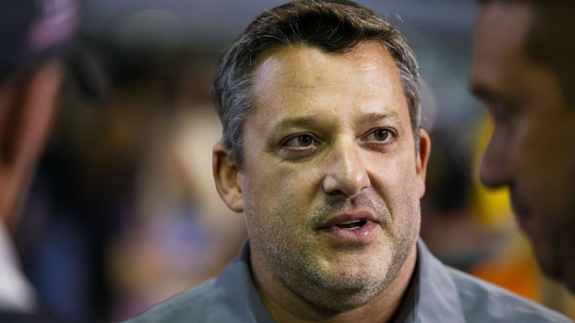 Nov 17, 2017; Homestead, FL, USA; NASCAR Cup Series team owner Tony Stewart during qualifying for the Ford EcoBoost 400 at Homestead-Miami Speedway
