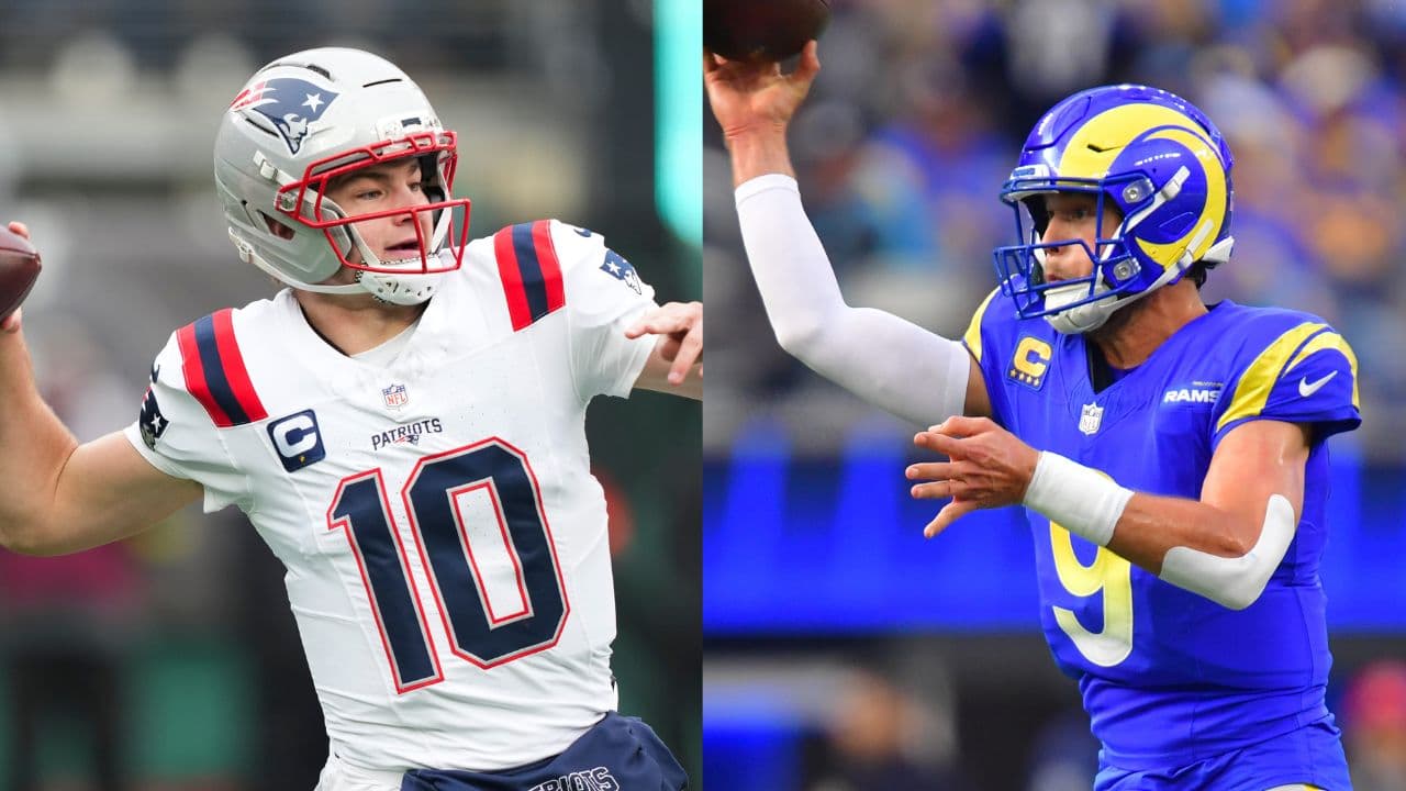 Drake Maye, Matthew Stafford