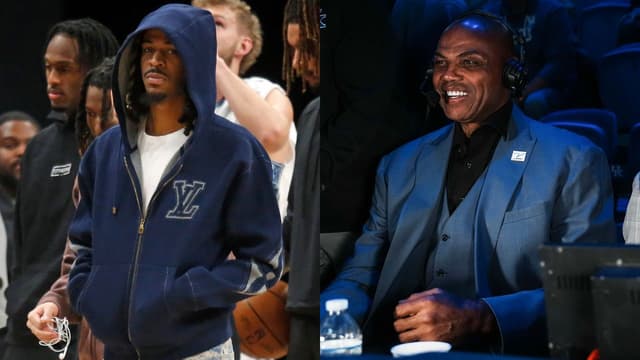 Ja Morant(L) and Charles Barkley(R)