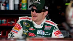 July 10, 2009; Joliet, IL, USA; NASCAR Sprint Cup Series driver Dale Earnhardt Jr. during practice for the Lifelock.com 400 at Chicagoland Speedway