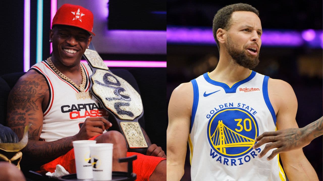 Rashad McCants (L), Stephen Curry (R)