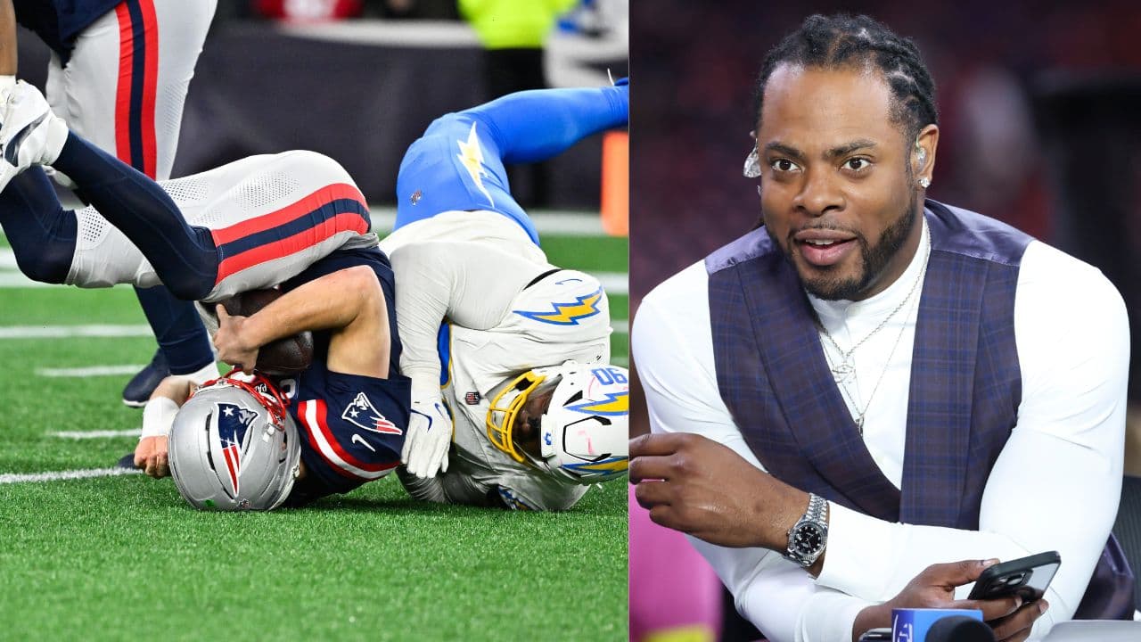 Drake Maye, Richard Sherman