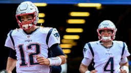 Tom Brady and Jarrett Stidham